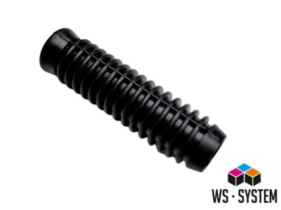 2 x Universal Schubkarrengriff Griff Schubkarre Sackkarre - 19mm Schwarz **Neu**