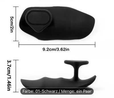 Anti-Rutsch-Griffhilfe für Hanteltraining – Made in Germany /Griff-PADS