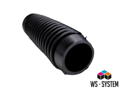 2 x Universal Schubkarrengriff Griff Schubkarre Sackkarre - 25mm Schwarz **Neu**