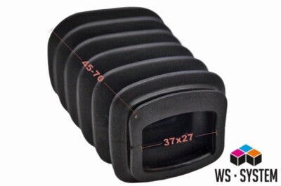 1 Stück Universal Faltenbalg Manschette Anhänger Boot L 29mm-56m Ø 47mm-72mm