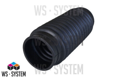 1 Stück Universal Faltenbalg Manschette Achsmanschette L 112mm-170mm Ø 51mm