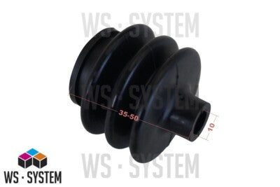 1 Stück Universal Faltenbalg Manschette Achsmanschette L 17mm-32mm Ø 17mm-31mm