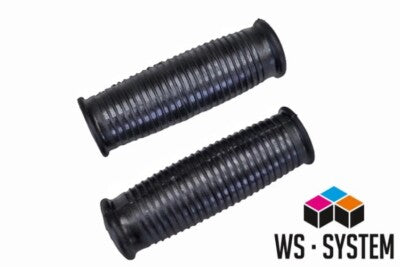 2 x Universal Schubkarrengriff Griff Schubkarre Sackkarre - 23mm Schwarz **Neu**