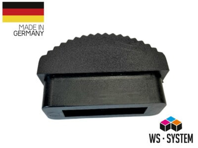 2 Stück Leiter Gummifüße Fuß Leiterschuh Gummi Traverse Kappe Anti-Rutsch Ersatz