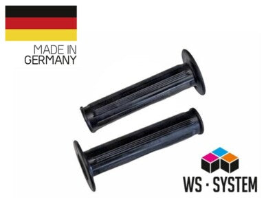 2 x Universal Classic Gummi Motorrad BMX Rolller Bike Lenker Griff 22mm *Neu*