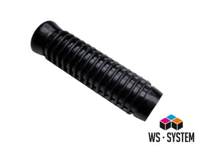 2 x Universal Schubkarrengriff Griff Schubkarre Sackkarre - 23mm Schwarz **Neu**