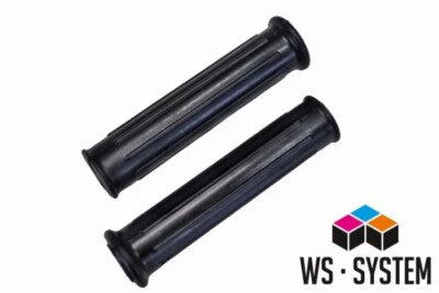 2 x Universal Fahrradgriff Kinderfahrrad Lenker Griff Gummi 15mm Schwarz **Neu**