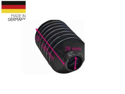 1 Stück Universal Faltenbalg Manschette Anhänger Boot L 120mm-40m Ø 70-83mm
