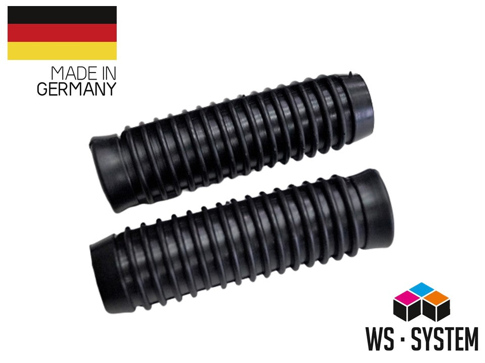 2 x Universal Schubkarrengriff Griff Schubkarre Sackkarre - 25mm Schwarz **Neu**