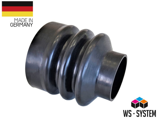 1 Stück Universal Faltenbalg Manschette Achsmanschette L 65mm-98mm Ø 45mm-77mm