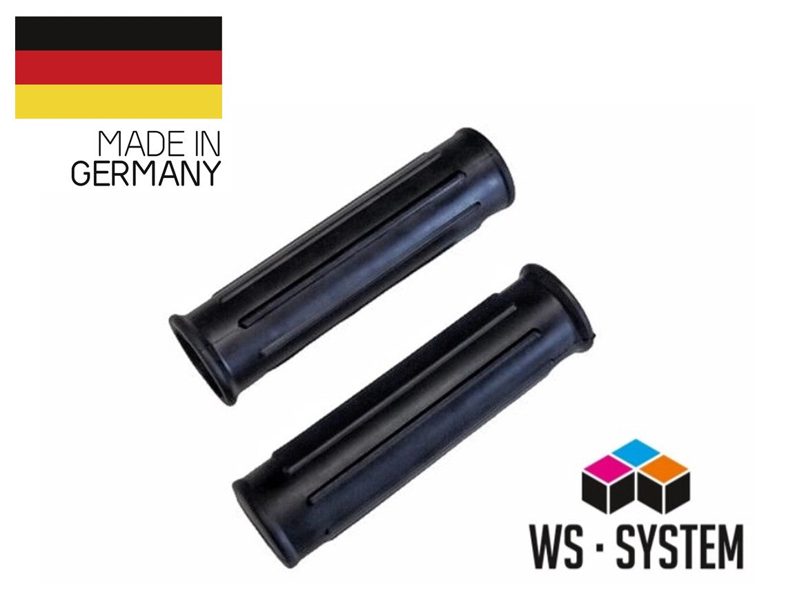 2 x Universal Schubkarrengriff Griff Schubkarre Sackkarre - 24mm Schwarz **Neu**