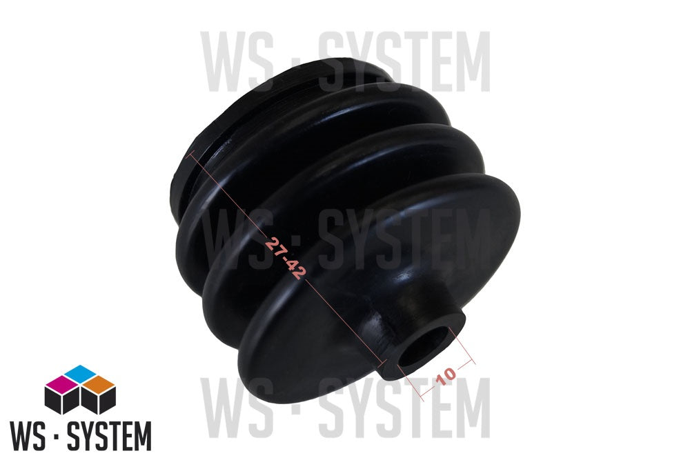 1 Stück Universal Faltenbalg Manschette Achsmanschette L 27mm-42mm Ø 10mm-37mm
