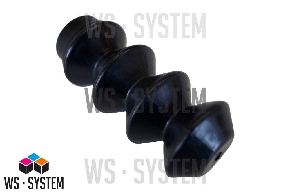 1 Stück Universal Faltenbalg Gummi Manschette Anhänger L 105-50mm Ø 5mm / Ø 26mm