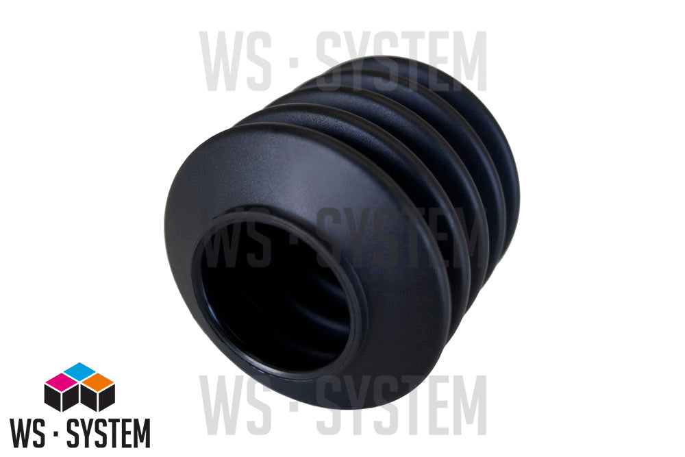 1 Stück Universal Faltenbalg Gummi Manschette Anhänger L 70-35 mm Ø 20mm / 30mm