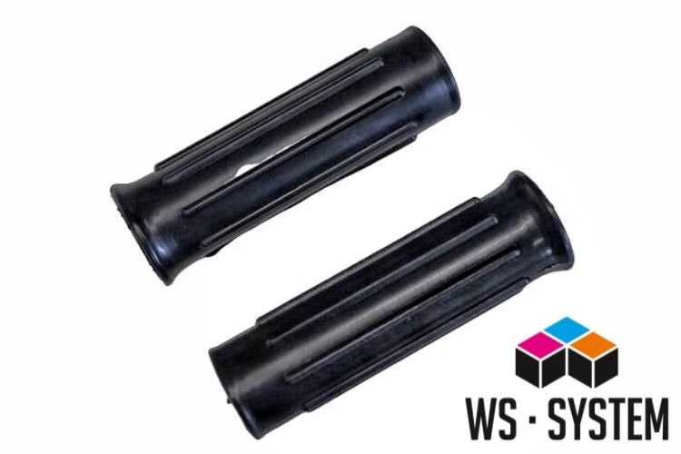 2 x Universal Schubkarrengriff Griff Schubkarre Sackkarre - 30mm Schwarz **Neu**