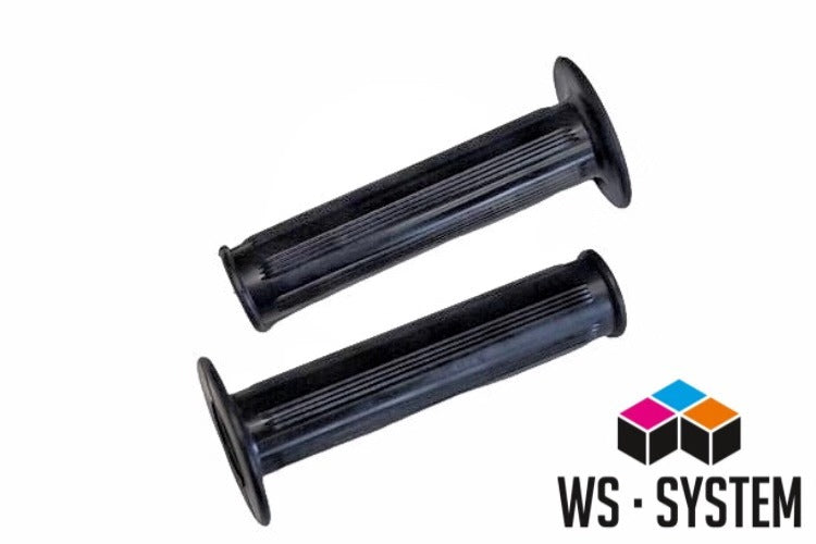 2 x Universal Classic Gummi Motorrad BMX Rolller Bike Lenker Griff 22mm *Neu*