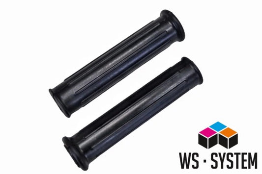 2 x Universal Fahrradgriff Kinderfahrrad Lenker Griff Gummi 15mm Schwarz **Neu**