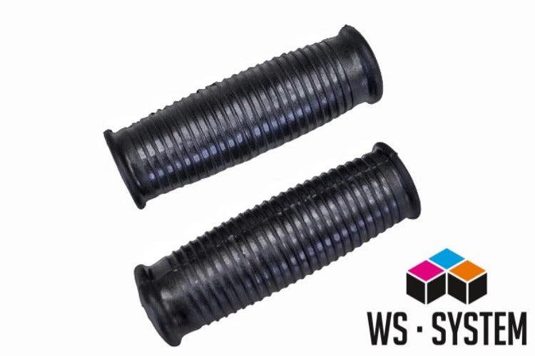 2 x Universal Schubkarrengriff Griff Schubkarre Sackkarre - 23mm Schwarz **Neu**