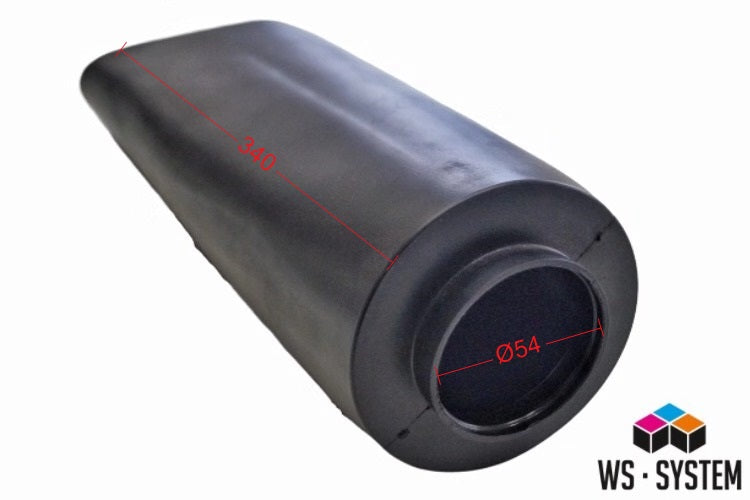 1 Stück Schutzrohr Hubzylinder Dautel & MBB Palfinger Ladebordwand Hebebühne Ø55