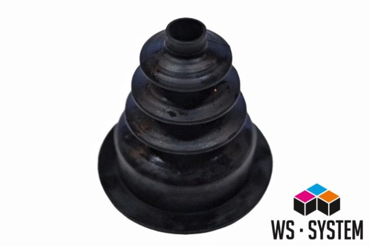 1 Stück Universal Faltenbalg Manschette Anhänger Boot L 55mm Ø 9mm / Ø 40mm