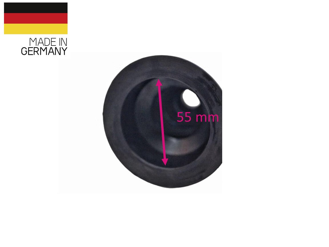 1 Stück Universal Faltenbalg Manschette Anhänger Boot L 55mm Ø 9mm / Ø 40mm