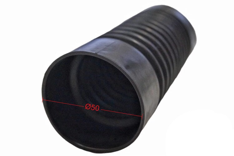1 Stück Universal Faltenbalg Manschette Anhänger Boot L 150mm Ø 51mm