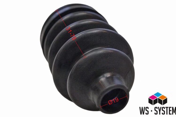 1 Stück Universal Faltenbalg Manschette Anhänger Boot Balg L100mm-70m Ø 20mm/40mm