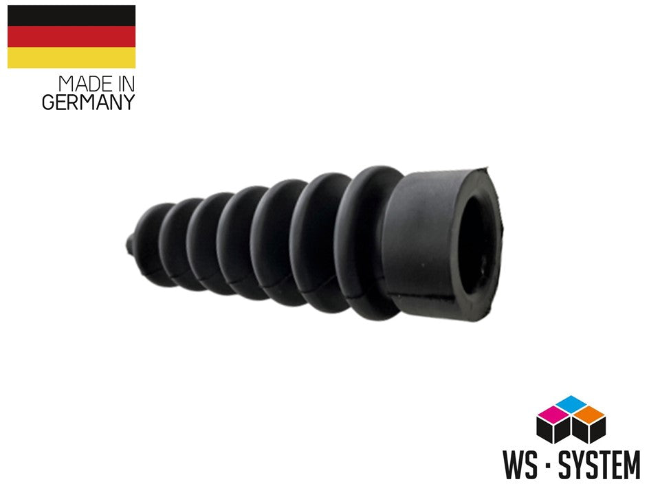 1 Stück Universal Faltenbalg Gummi Manschette Anhänger L 55mm-105mm Ø 4mm/19mm