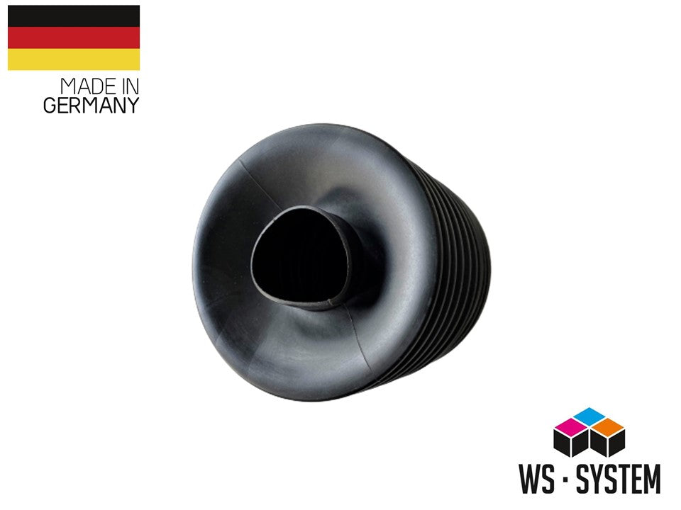 Universal Faltenbalg aus PVC - 1 Stück