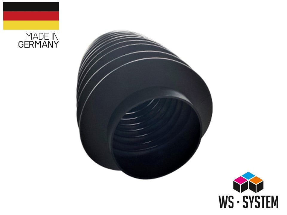 Universal Faltenbalg aus PVC mit Entlüftungsloch