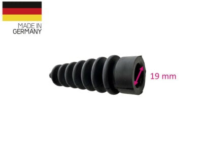 1 Stück Universal Faltenbalg Gummi Manschette Anhänger L 55mm-105mm Ø 4mm-19mm