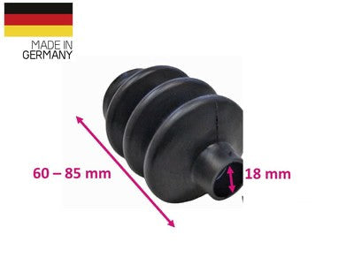 1 Stück Universal Faltenbalg Manschette Anhänger Boot L 58mm-16m Ø 51mm
