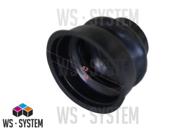 1 Stück Universal Faltenbalg Manschette Achsmanschette L 43mm Ø 31mm-45mm