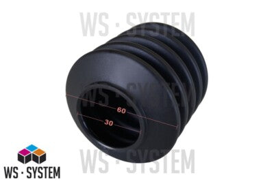 1 Stück Universal Faltenbalg Gummi Manschette Anhänger L 22mm-57mm Ø 22mm