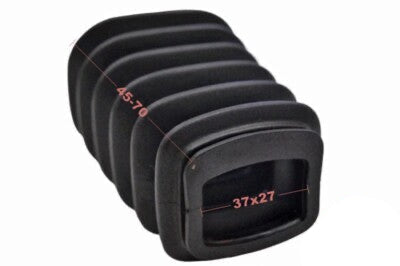 1 Stück Universal Faltenbalg Manschette Anhänger Boot L 29mm-56m Ø 47mm-72mm