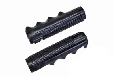 2 x Vintage Schubkarrengriff Griff Schubkarre Sackkarre - 23mm Schwarz **Neu**