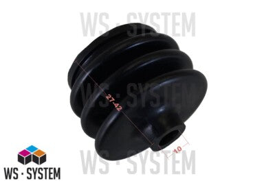 1 Stück Universal Faltenbalg Manschette Achsmanschette L 27mm-42mm Ø 10mm-37mm