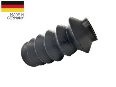 1 Stück Universal Faltenbalg Gummi Manschette Anhänger L 97mm-245mm Ø 44mm-48mm