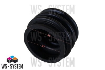 1 Stück Universal Faltenbalg Manschette Achsmanschette L 27mm-42mm Ø 10mm-37mm