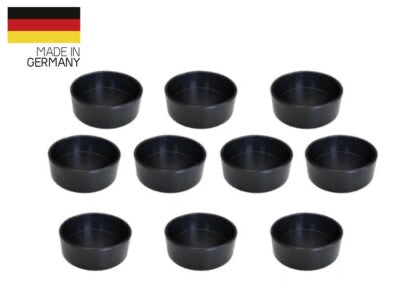 10 Profi Flach Gips Becher Schale Schüssel Gummibecher Anrührbecher Mischbecher