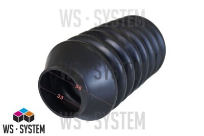 1 Stück Universal Faltenbalg Manschette Achsmanschette L 65mm-115mm Ø 10mm/33mm