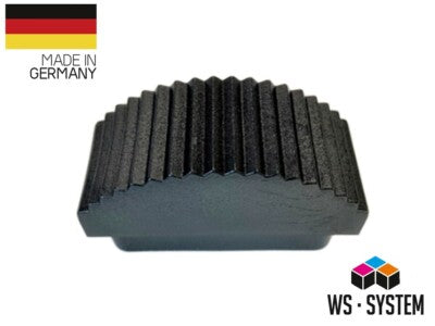 2 Stück Leiter Gummifüße Fuß Leiterschuh Gummi Traverse Kappe Anti-Rutsch Ersatz