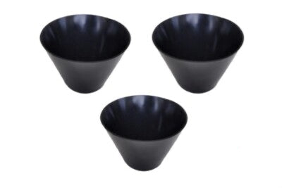 3 x Profi Hoch Gips Becher Schale Schüssel Gummibecher Anrührbecher Mischbecher