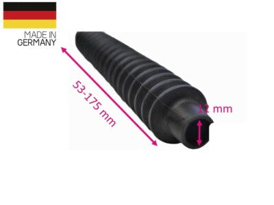 1 Stück Universal Faltenbalg Manschette Anhänger Boot L 128mm-53m Ø 20mm