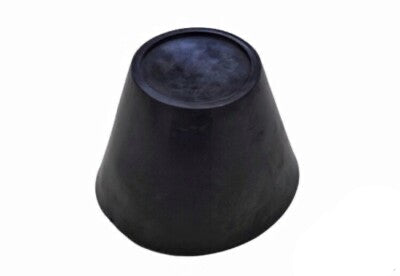 Profi Gipsbecher hoch Ø130mm Anrührbecher Mischbecher Malerspachtel Gummibecher