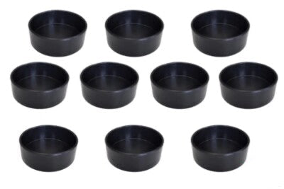 10 Profi Flach Gips Becher Schale Schüssel Gummibecher Anrührbecher Mischbecher