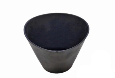 4 x Profi Hoch Gips Becher Schale Schüssel Gummibecher Anrührbecher Mischbecher