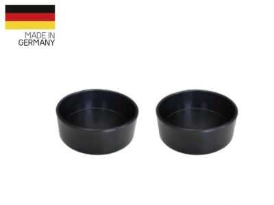 2 x Profi Flach Gips Becher Schale Schüssel Gummibecher Anrührbecher Mischbecher