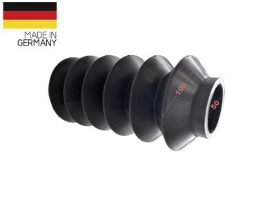 1 Stück Universal Faltenbalg Gummi Manschette Anhänger L 97mm-245mm Ø 44mm-48mm