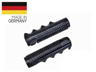 2 x Vintage Schubkarrengriff Griff Schubkarre Sackkarre - 23mm Schwarz **Neu**